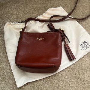 Authentic Coach bag.  Gorgeous caramel color.barely used, perfect condition.